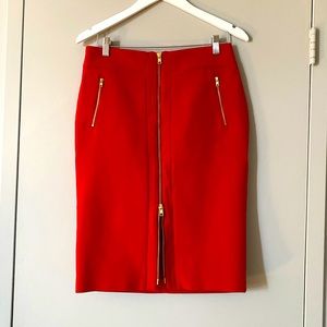 ANN TAYLOR - fully-lined skirt